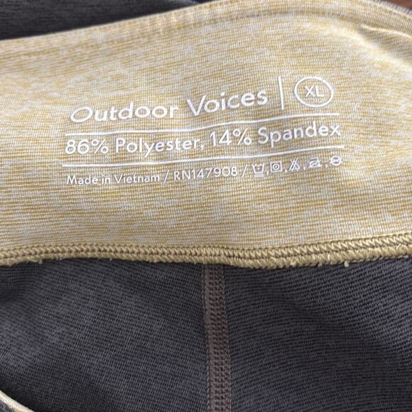 Outdoor Voices Springs Colorblock 7/8 Leggings size XL - Picture 3 of 3